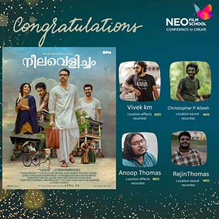 Our NEOS invovled in  Lattest Movie Neelavelicham