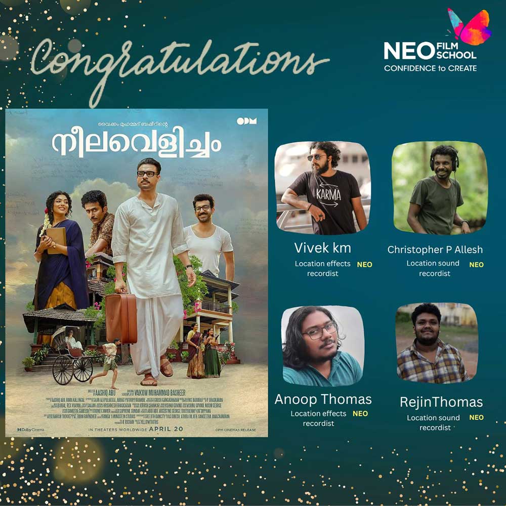Our NEOS involved in  Latest Movie Neelavelicham