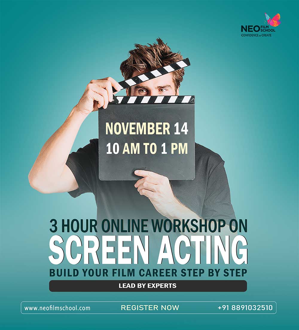 3 HRS ONLINE ACTING WORKSHOP
